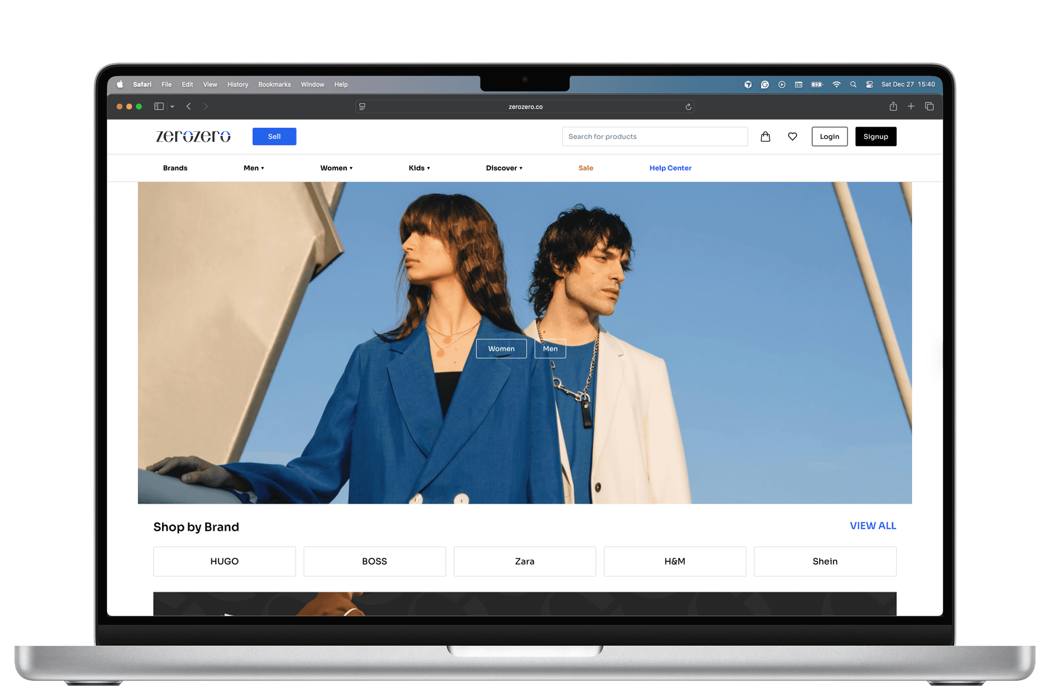 ZeroZero Marketplace
